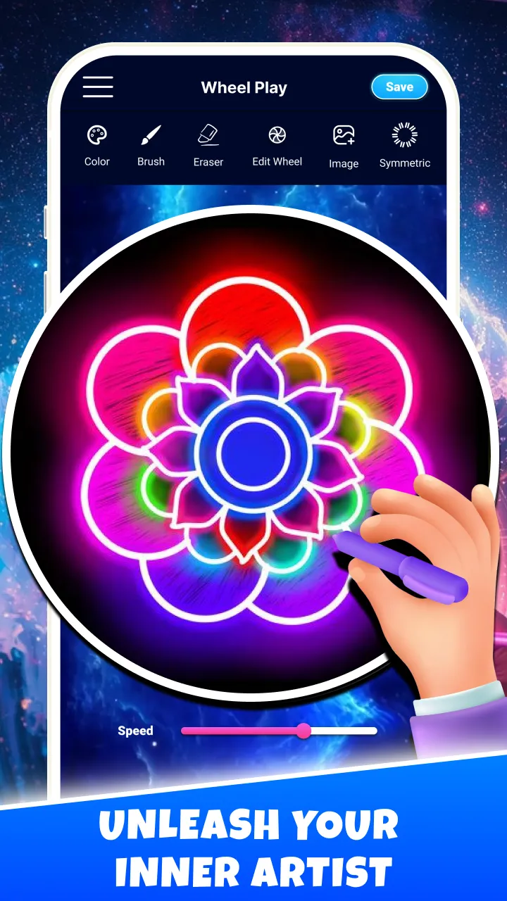 Draw App Roulete Visual Wheel Art - Spin & Draw - Apps on Indus Appstore