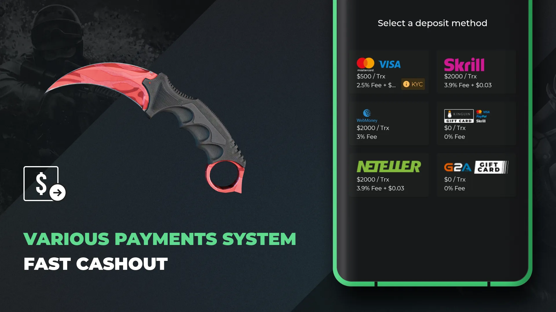 DMarket - Trade CS:GO Skins | Indus Appstore | Screenshot