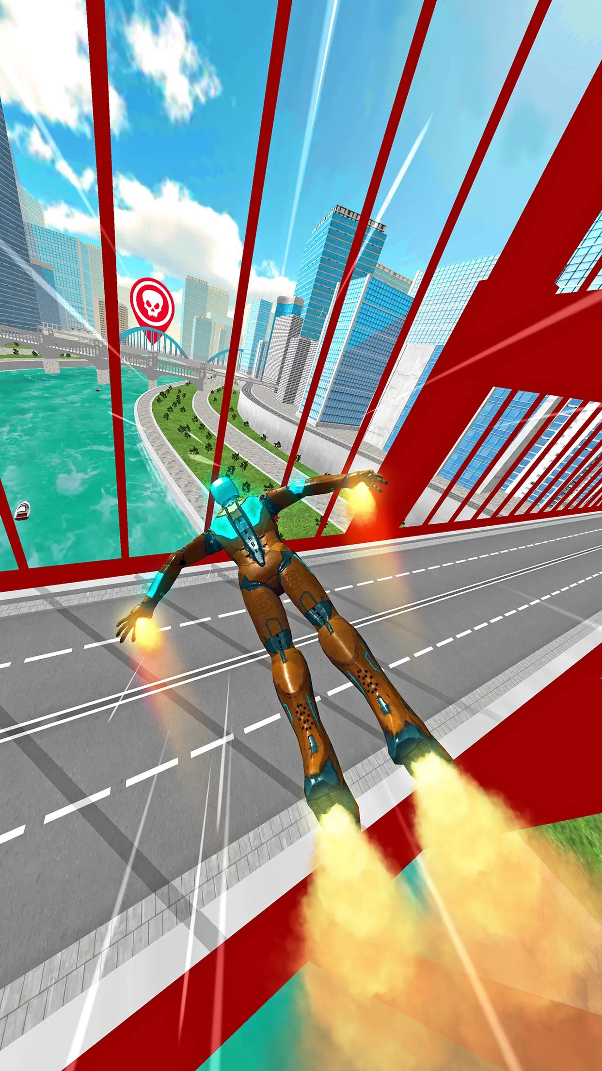 Super Hero Flying School | Indus Appstore | Screenshot