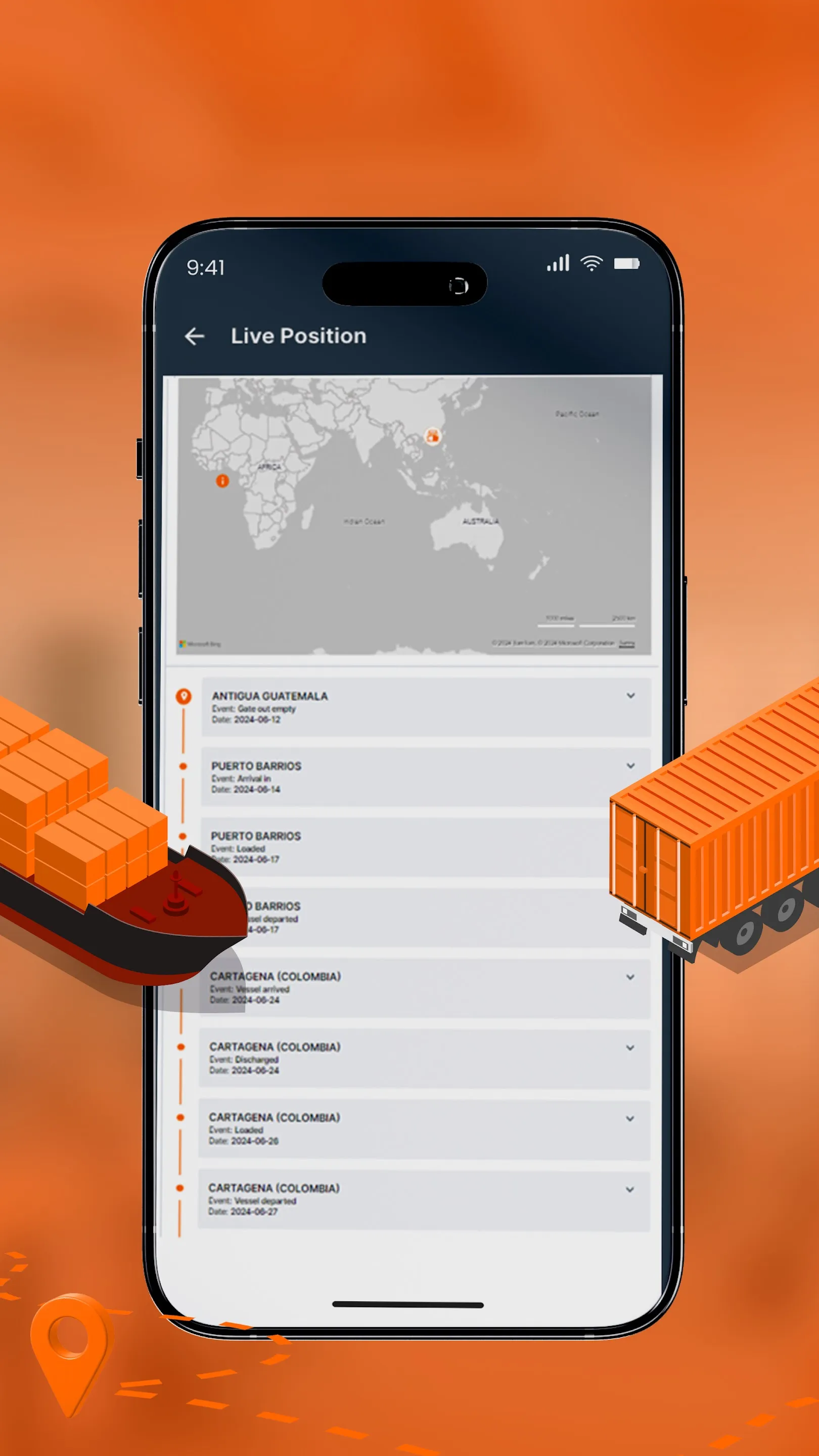 Hapag-Lloyd Mobile App | Indus Appstore | Screenshot