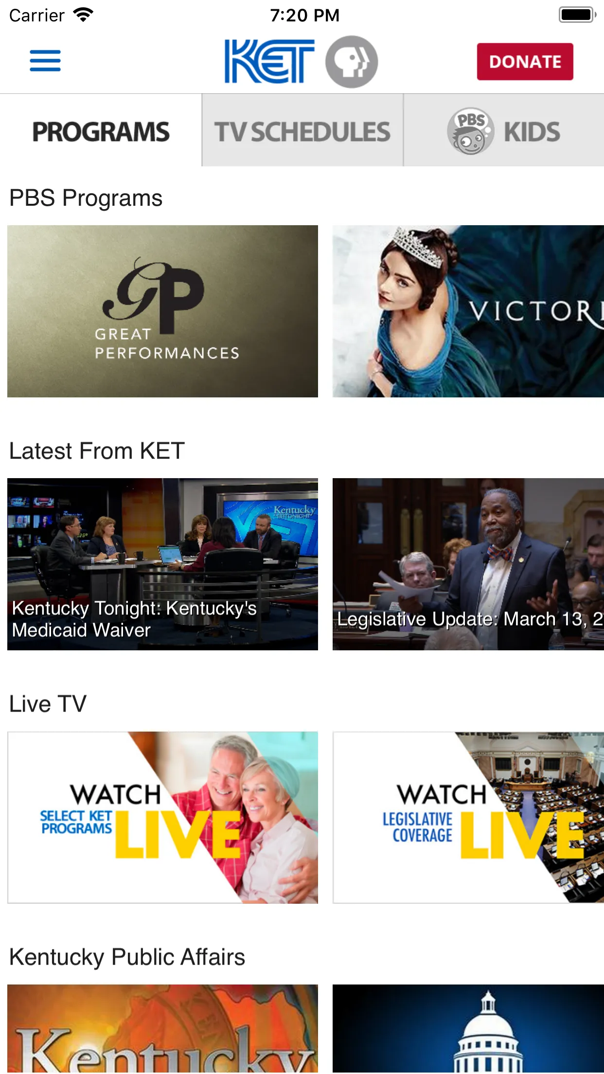 KET – Videos & Schedules | Indus Appstore | Screenshot