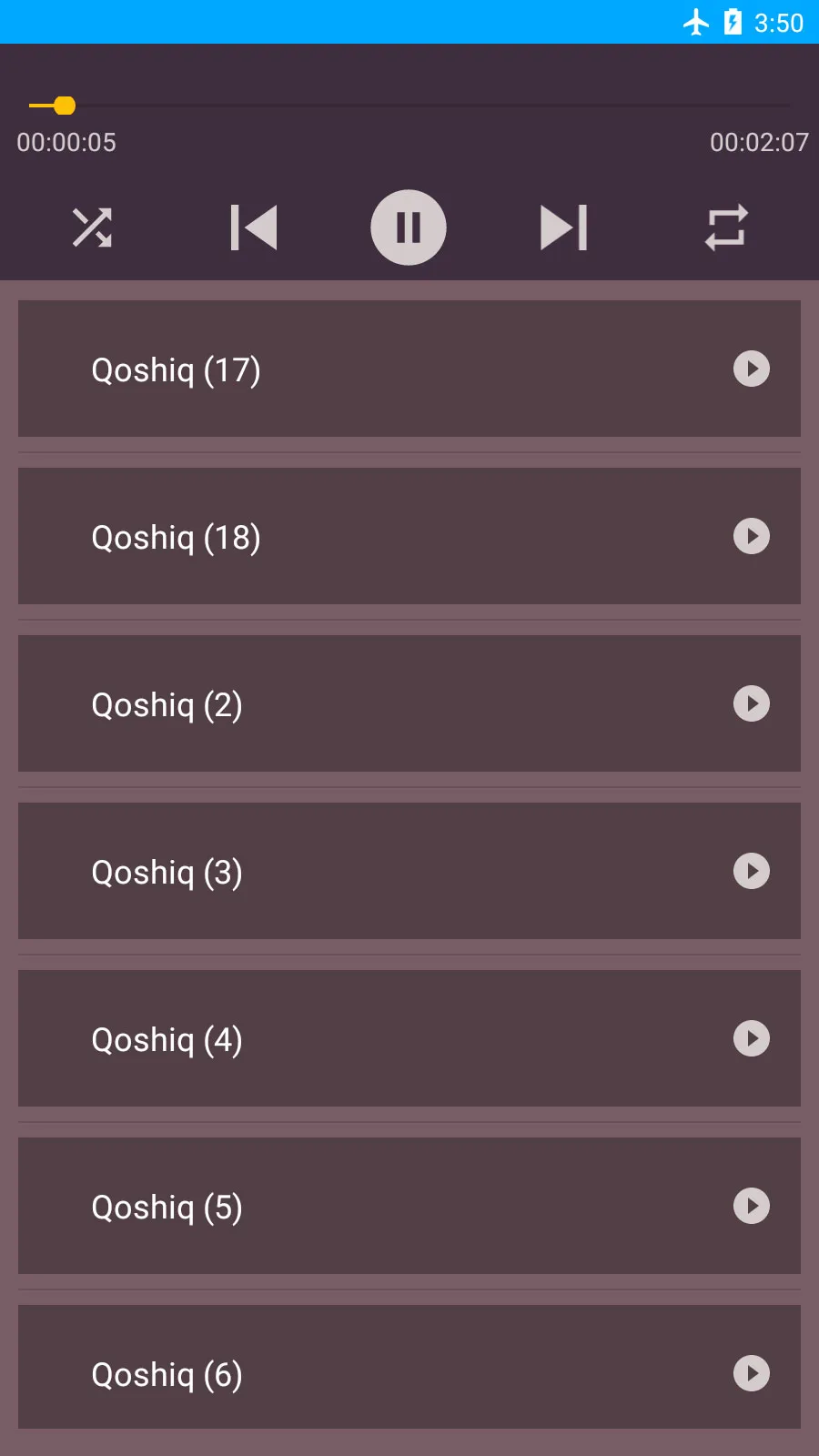 Uzbek Eski Qo'shiqlari | Indus Appstore | Screenshot