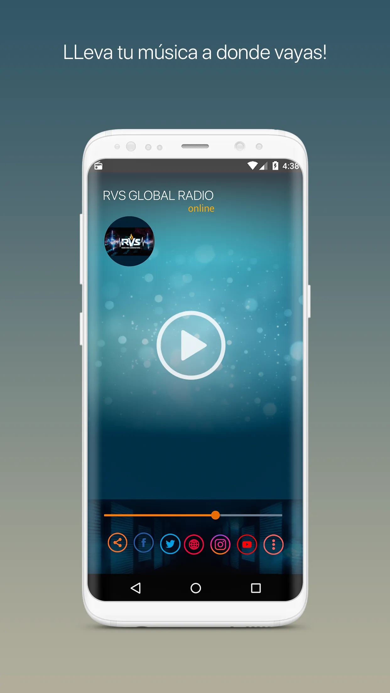 RVS GLOBAL RADIO | Indus Appstore | Screenshot