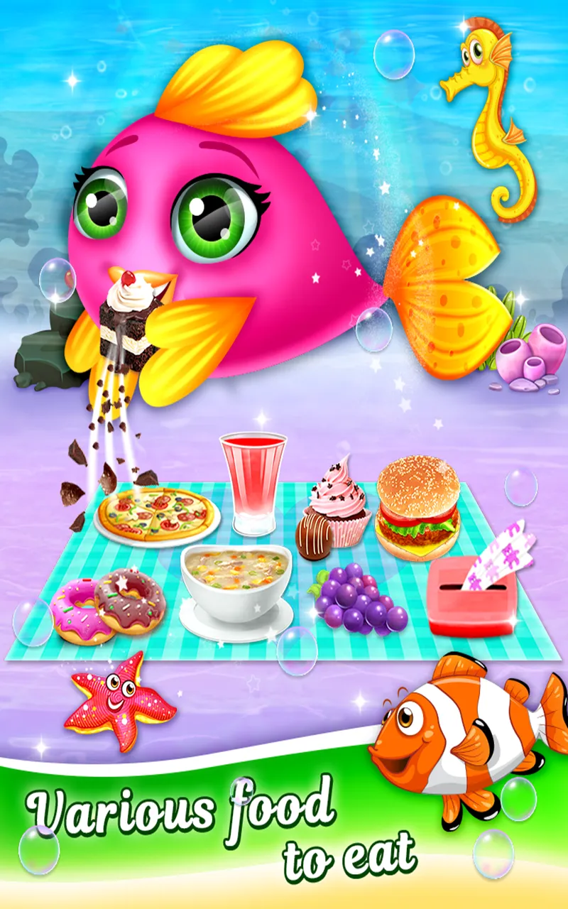 Little Fish Care & Dress-up | Indus Appstore | Screenshot