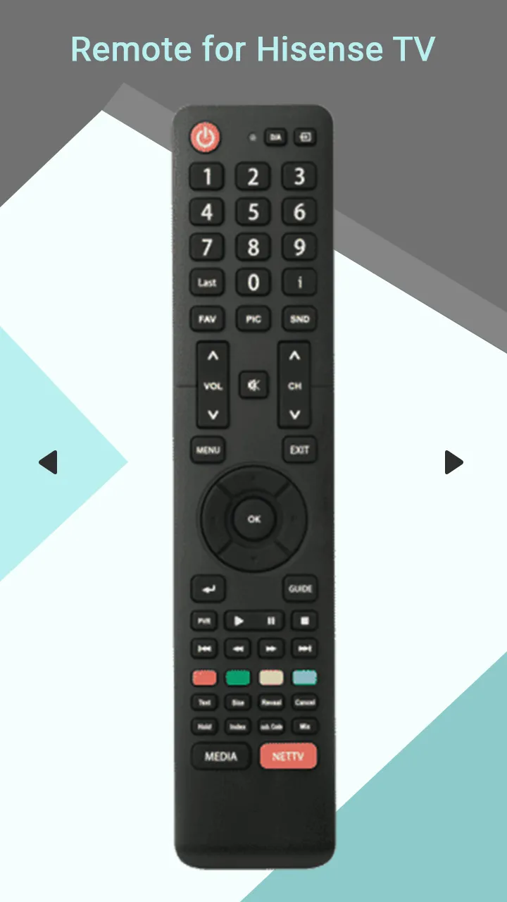 Remote for Hisense TV | Indus Appstore | Screenshot