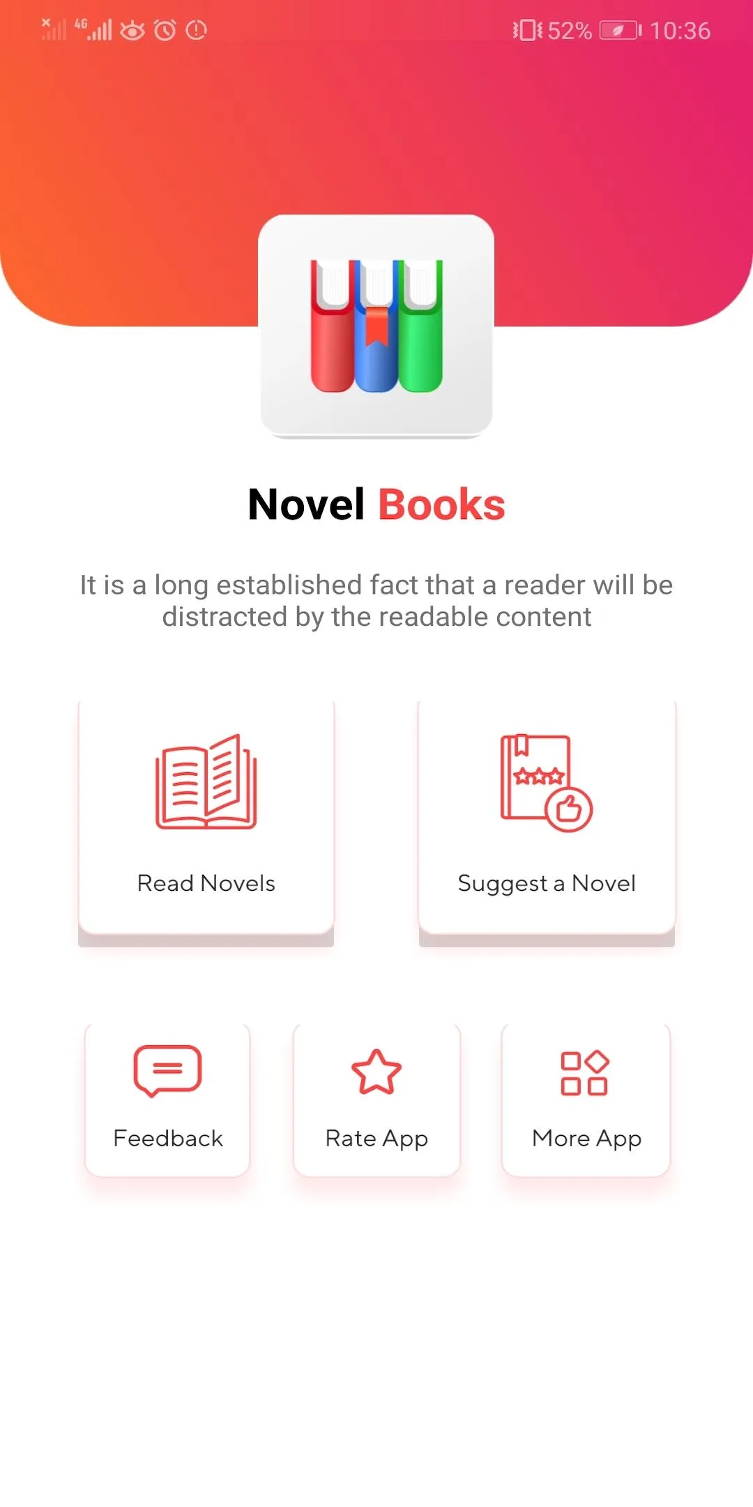 Offline English Novel Books | Indus Appstore | Screenshot