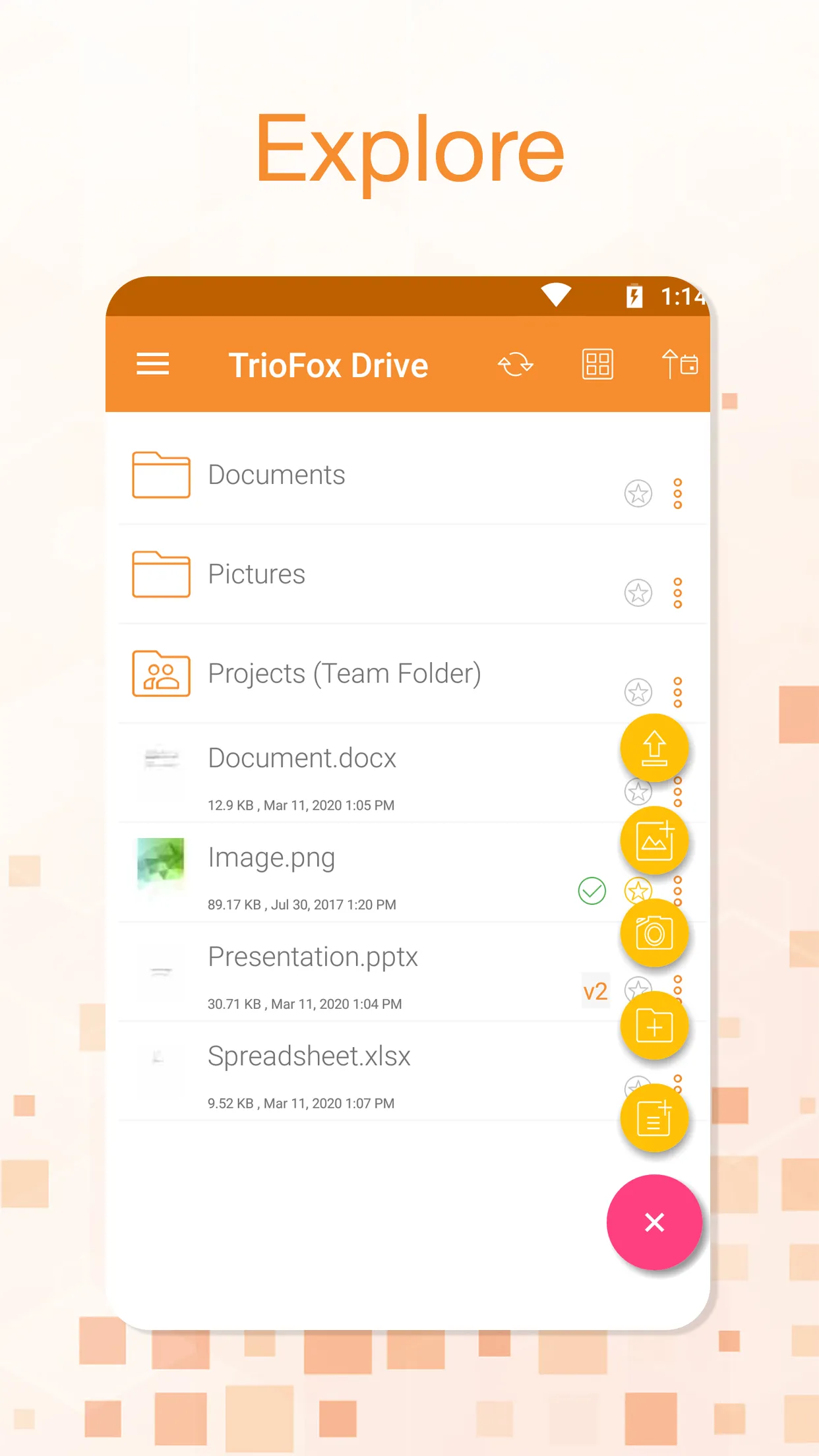 Triofox Android Client | Indus Appstore | Screenshot