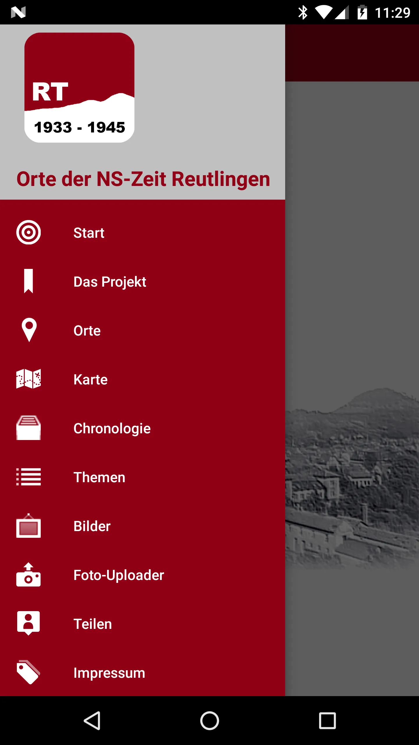 Orte der NS-Zeit Reutlingen | Indus Appstore | Screenshot