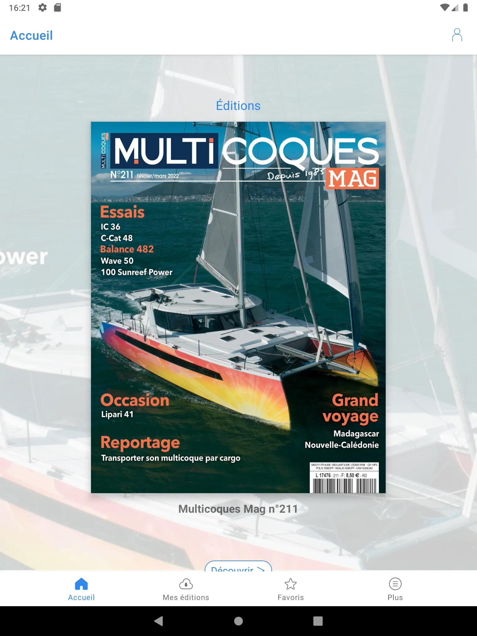 Multicoques Mag | Indus Appstore | Screenshot