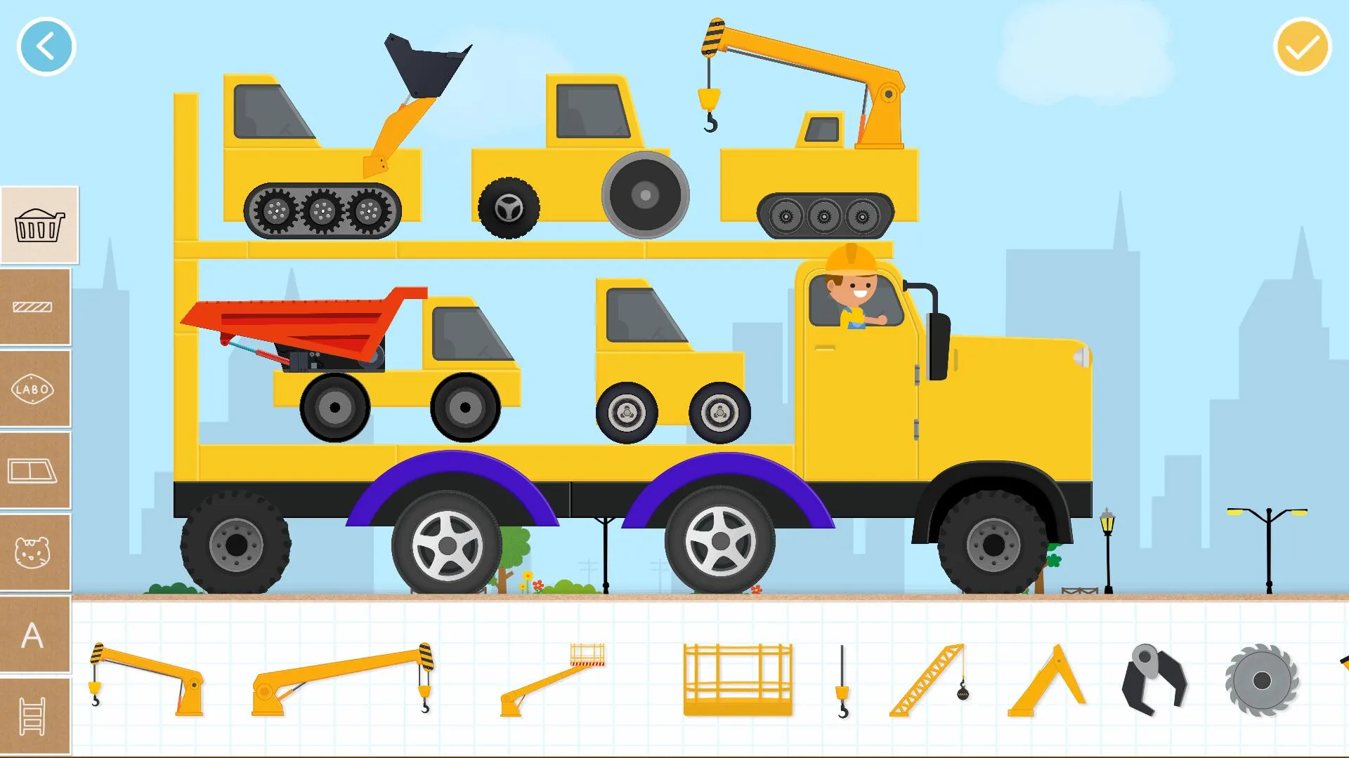 Labo Brick Car 2 Game for Kids | Indus Appstore | Screenshot