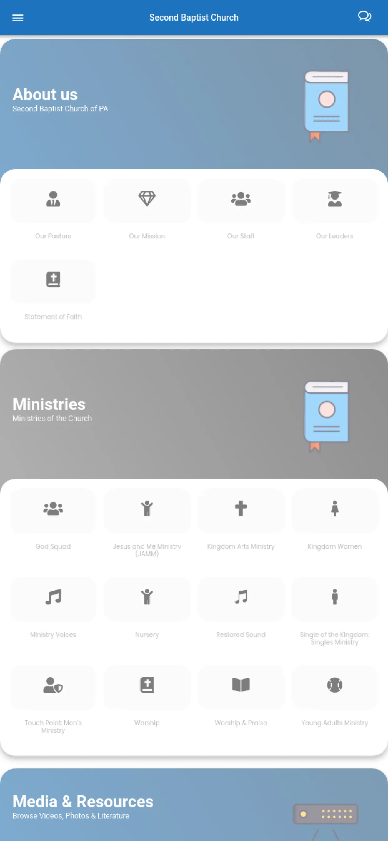 Second Baptist Church | Indus Appstore | Screenshot