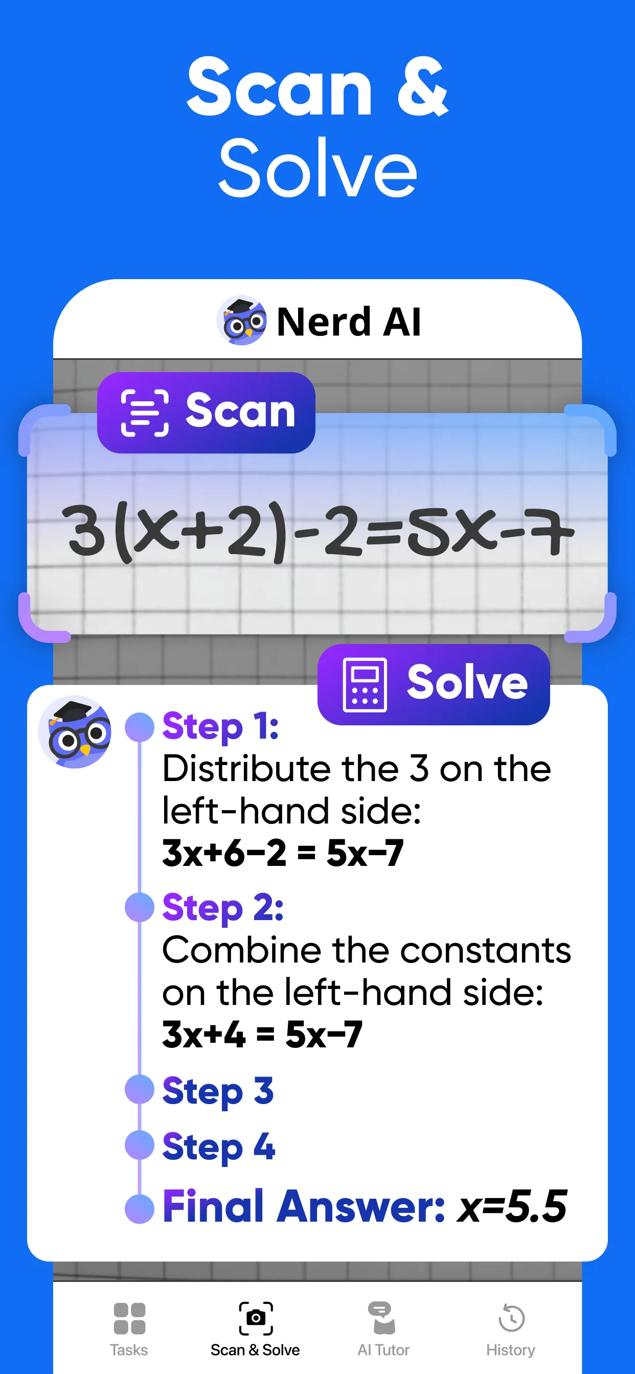 Nerd AI - Tutor & Math Helper | Indus Appstore | Screenshot