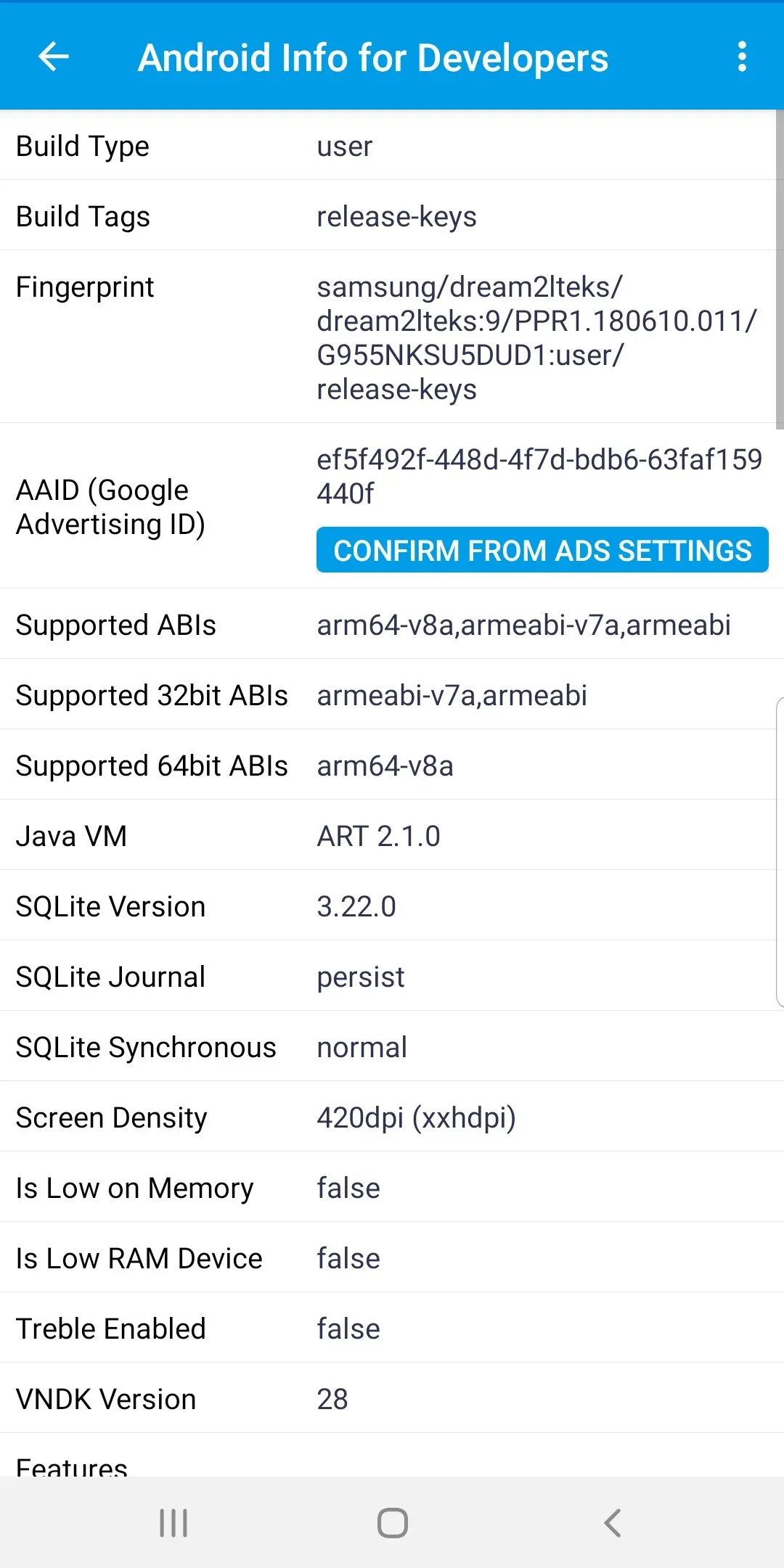 Android System Info | Indus Appstore | Screenshot