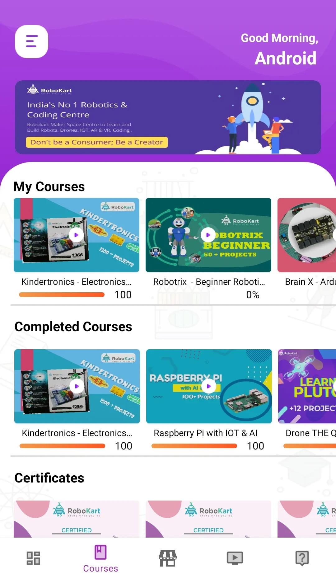 Robokart - The STEAM Learning  | Indus Appstore | Screenshot