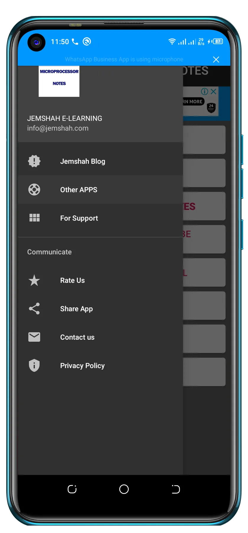 Microprocessor Notes App | Indus Appstore | Screenshot