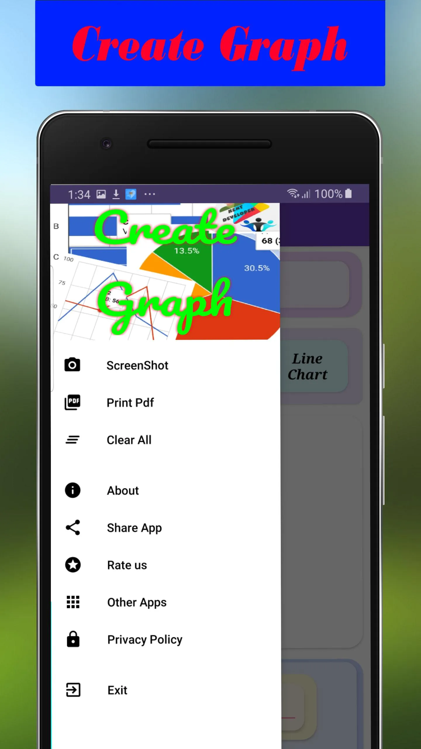 Create Graph Basic | Indus Appstore | Screenshot