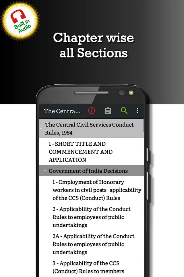 CCS (CONDUCT) RULES 1964 | Indus Appstore | Screenshot