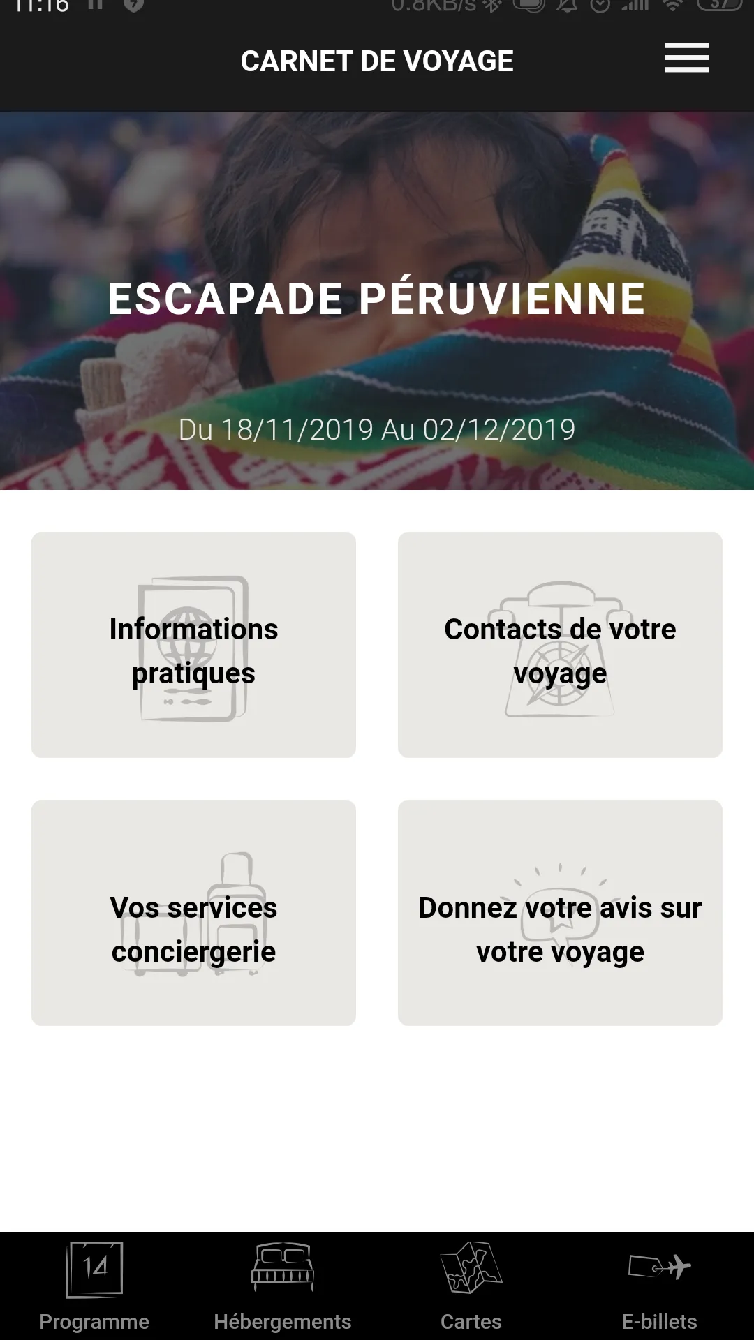 Prestige Voyages - Carnet | Indus Appstore | Screenshot