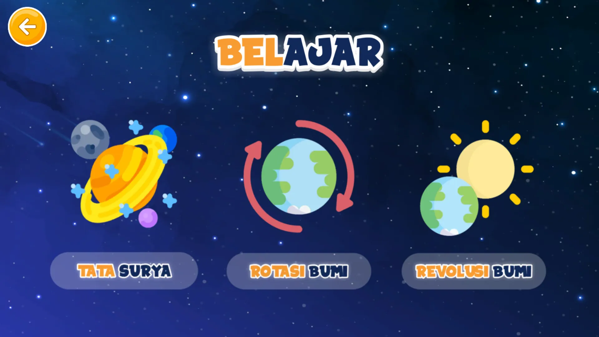 Bumi Kita dalam Tata Surya 3D | Indus Appstore | Screenshot