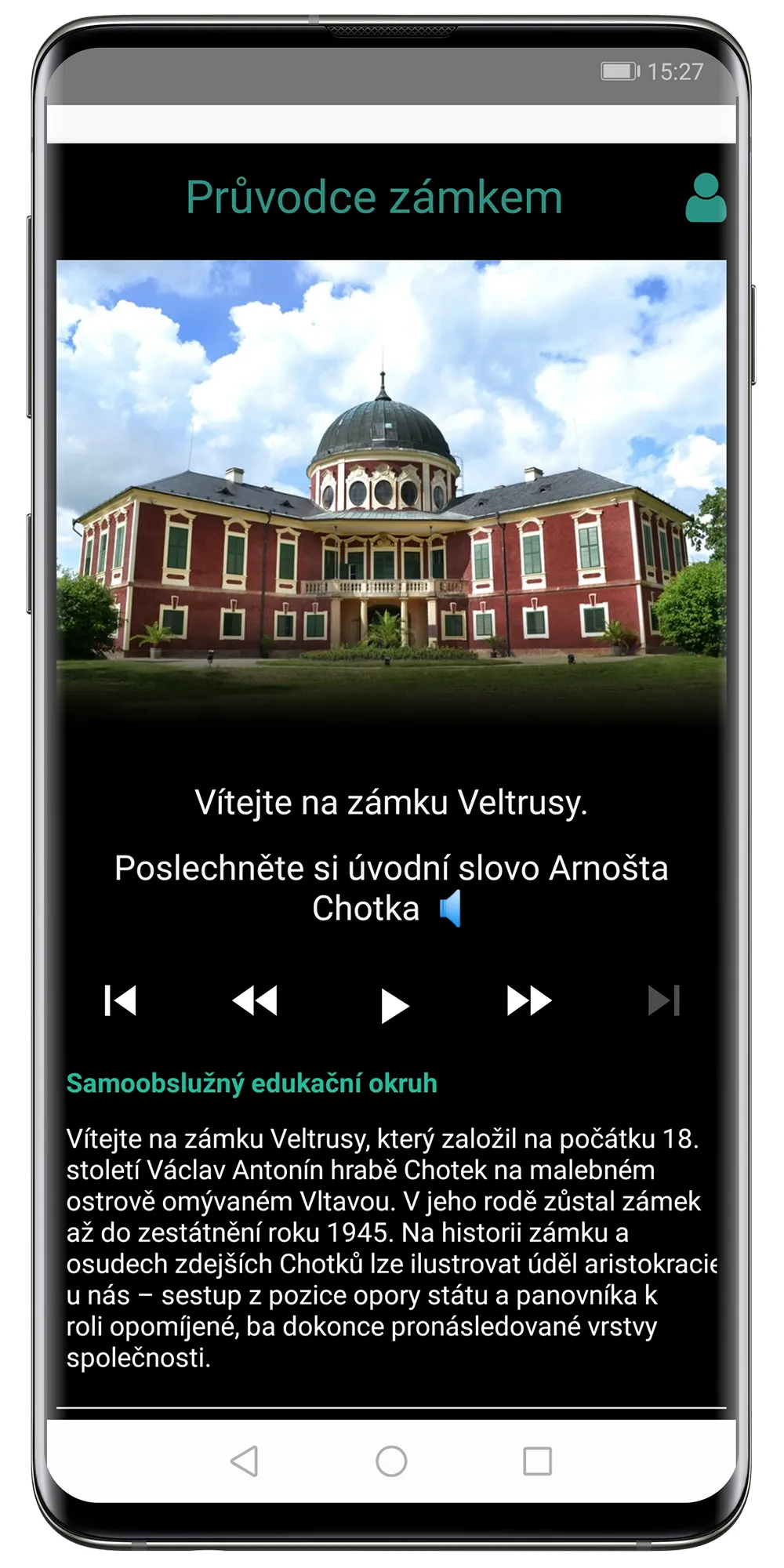 Zámek Veltrusy | Indus Appstore | Screenshot