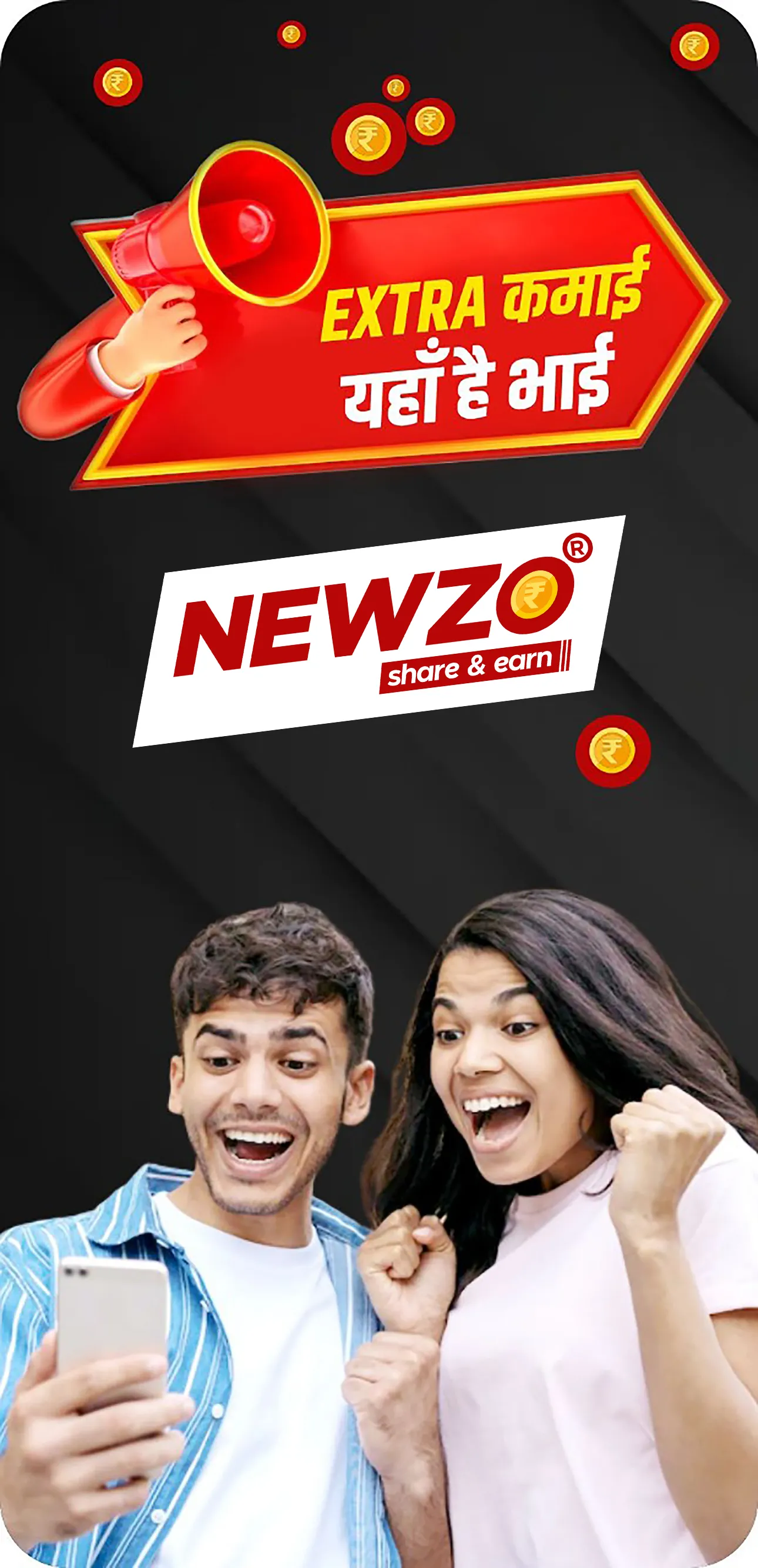 NEWZO - Share & Earn | Indus Appstore | Screenshot