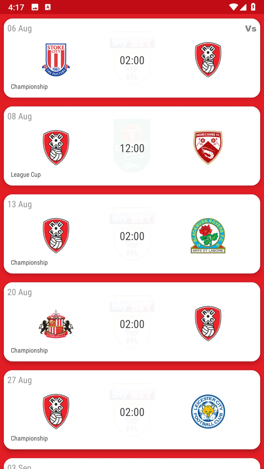 Rotherham United Fan App | Indus Appstore | Screenshot