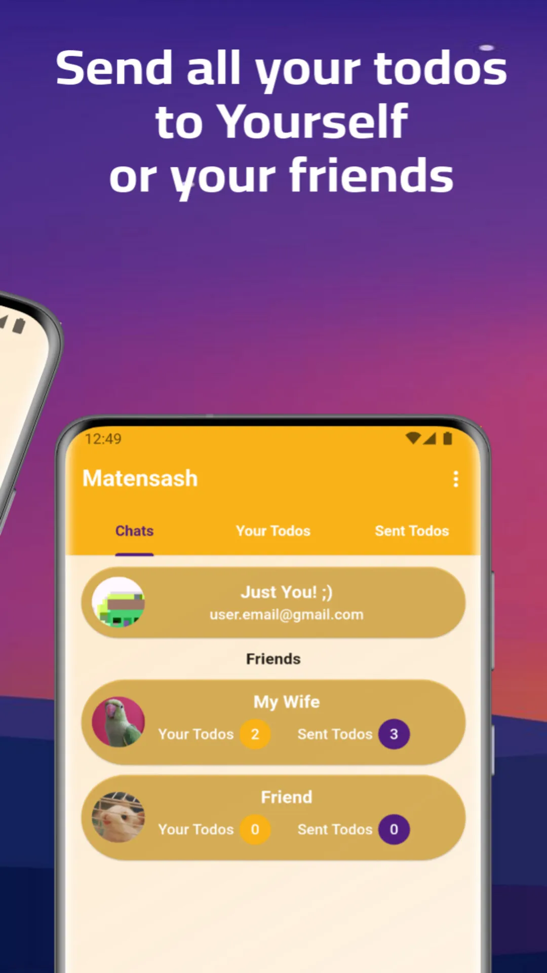 Matensash - To Do List by Chat | Indus Appstore | Screenshot