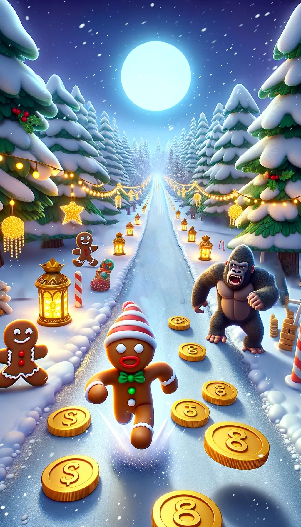 Gingerbread Man escape 3D | Indus Appstore | Screenshot