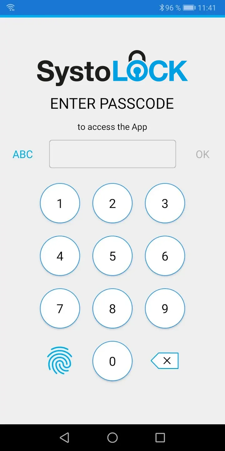 SystoLOCK Companion | Indus Appstore | Screenshot