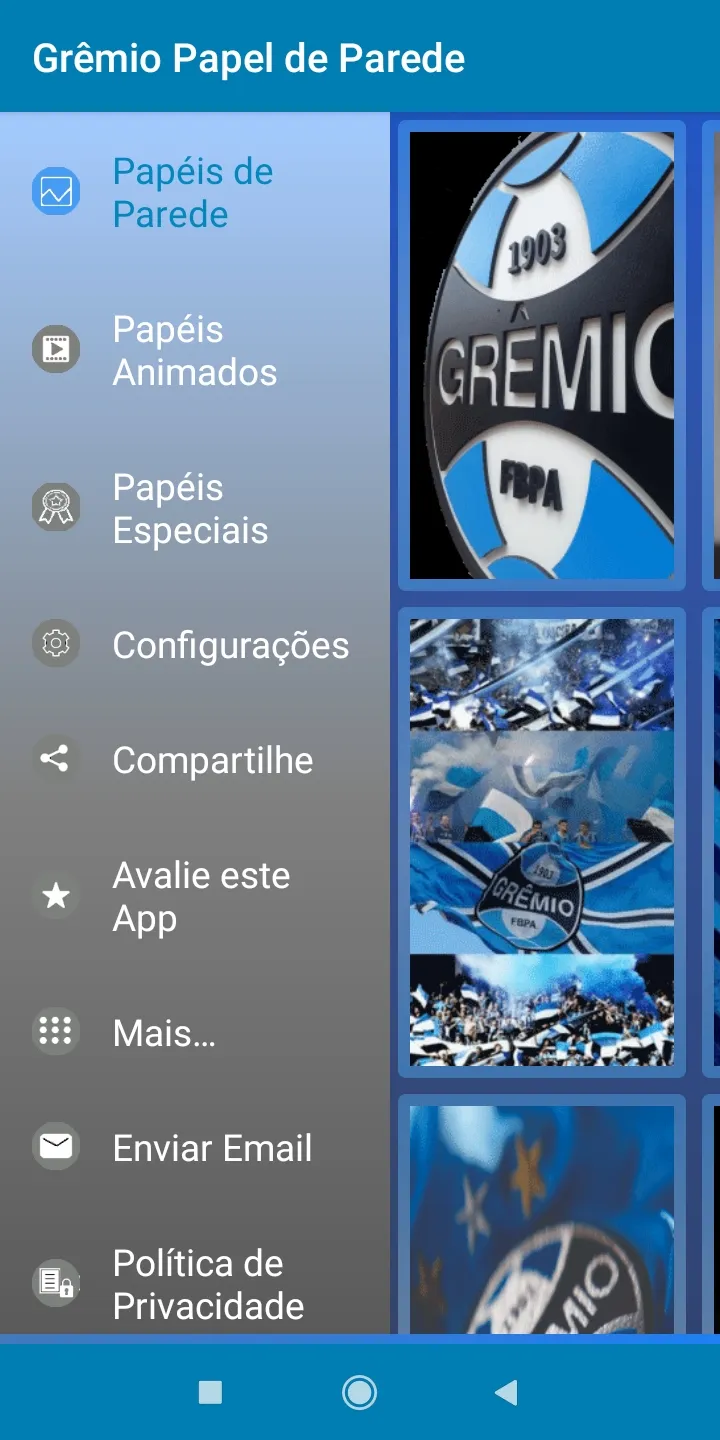 Grêmio Papel de Parede | Indus Appstore | Screenshot