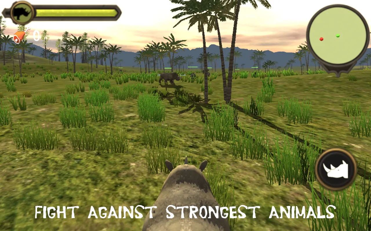 Rhino simulator 2023 | Indus Appstore | Screenshot