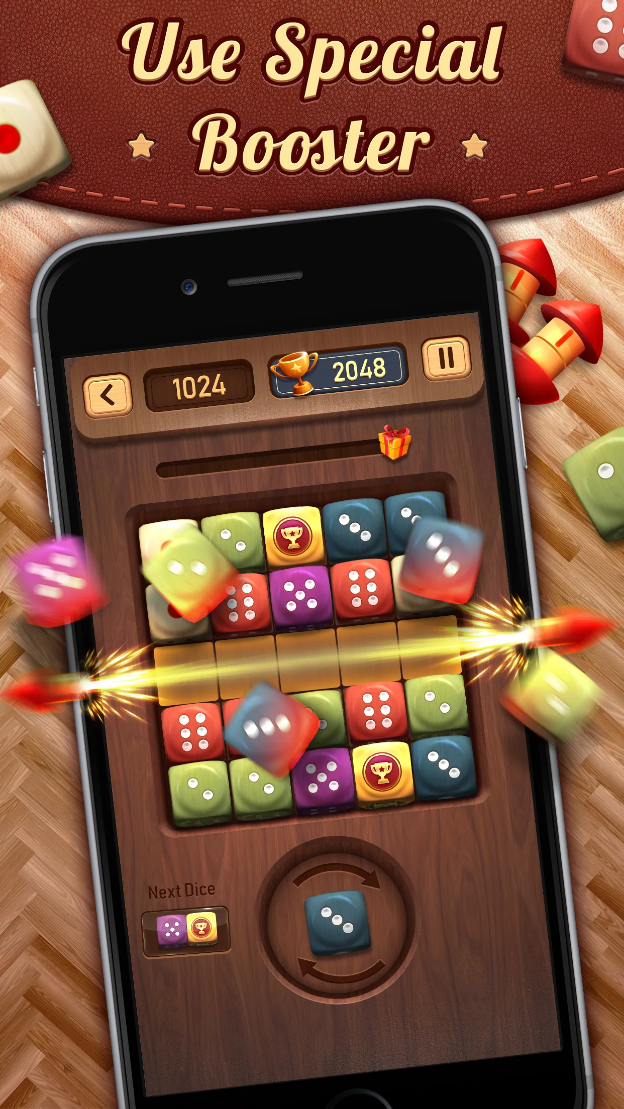 Merge Dice: Random Dice Game & | Indus Appstore | Screenshot