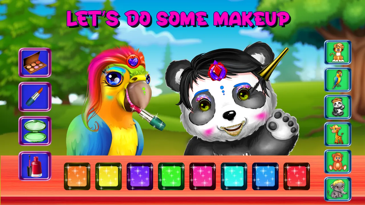 Animals Hair styles Girls Game | Indus Appstore | Screenshot