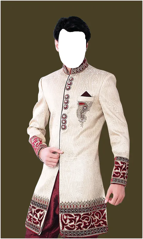 Men Fashion Design Sherwani | Indus Appstore | Screenshot