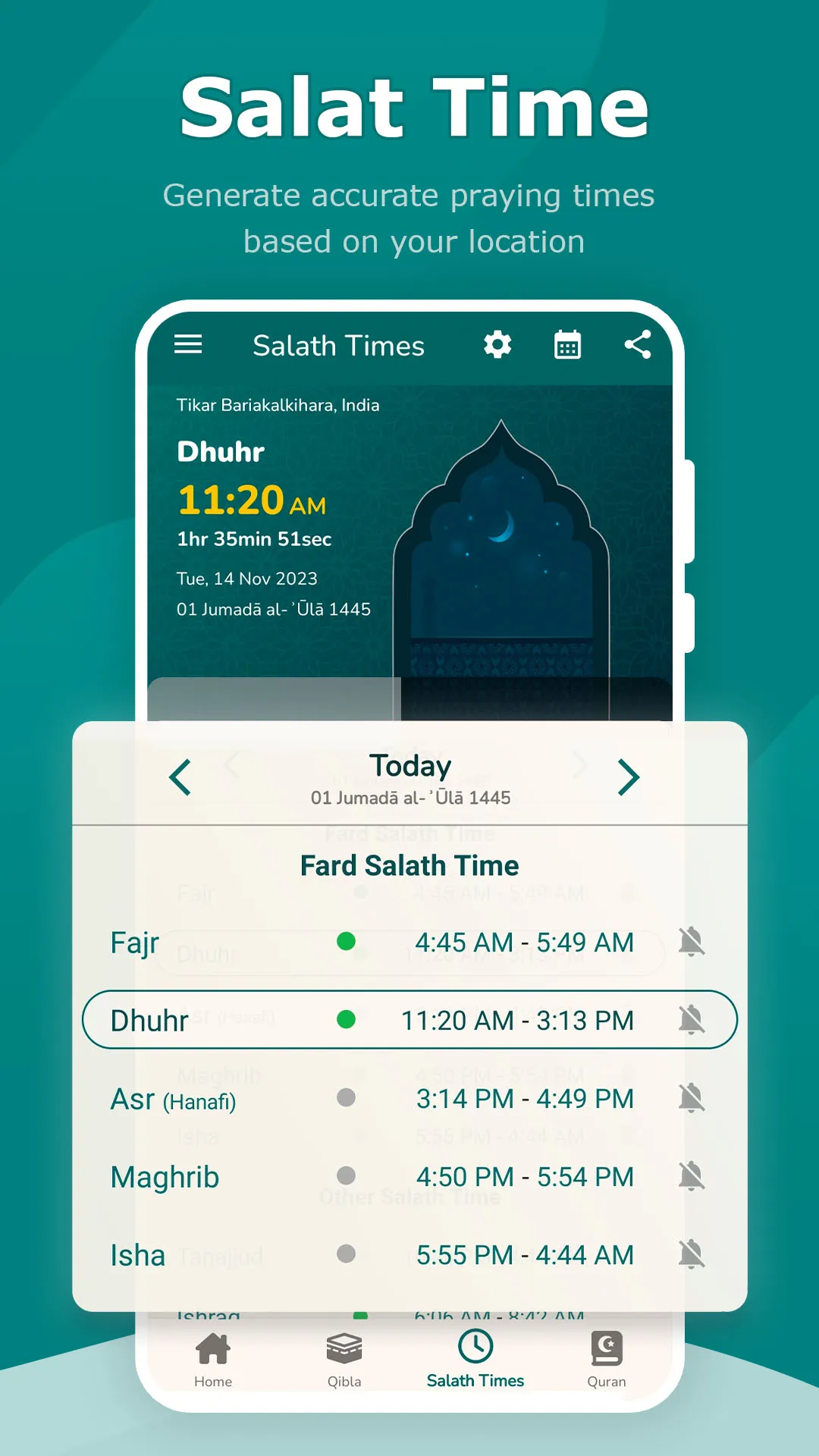 Muslim World:Quran,Salah,Athan | Indus Appstore | Screenshot