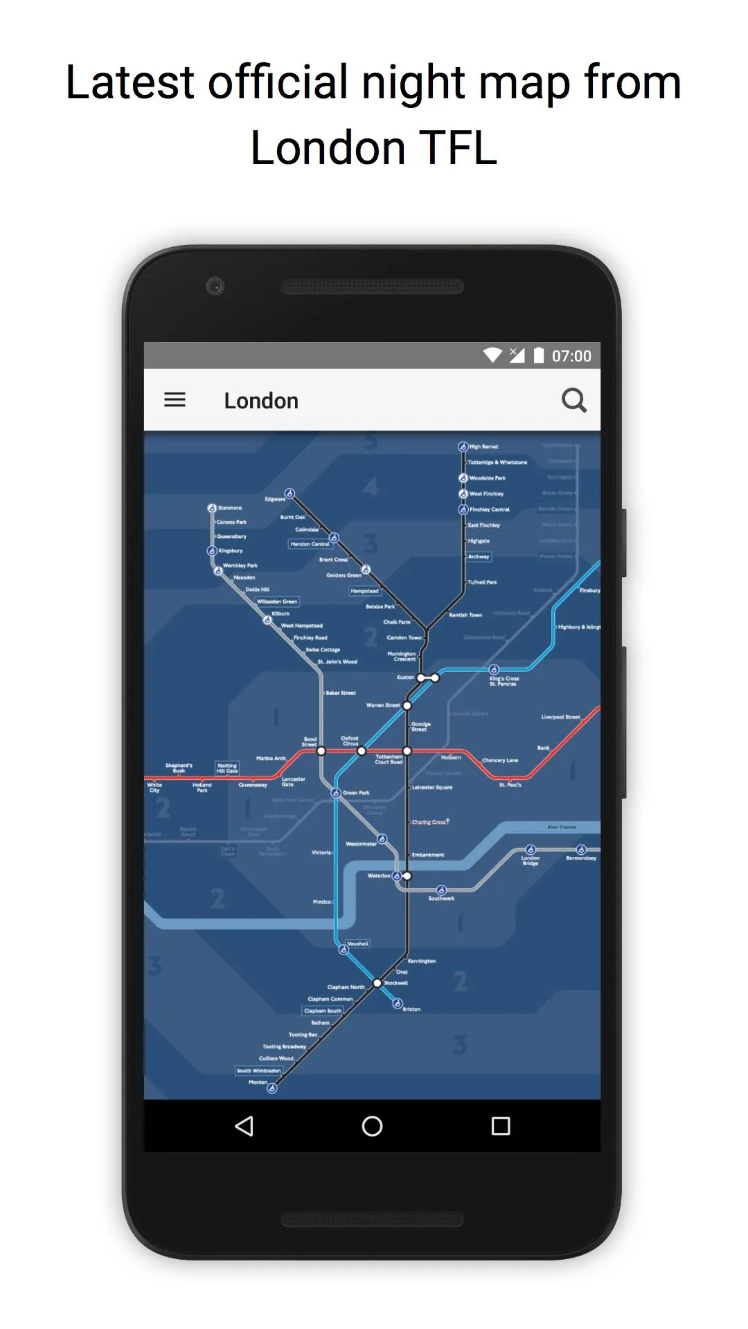 Tube Map London Underground | Indus Appstore | Screenshot