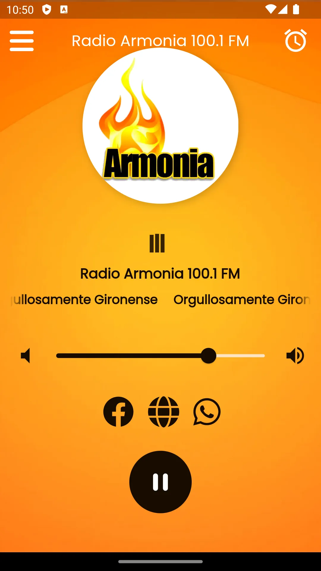 Radio Armonía 100.1 FM | Indus Appstore | Screenshot