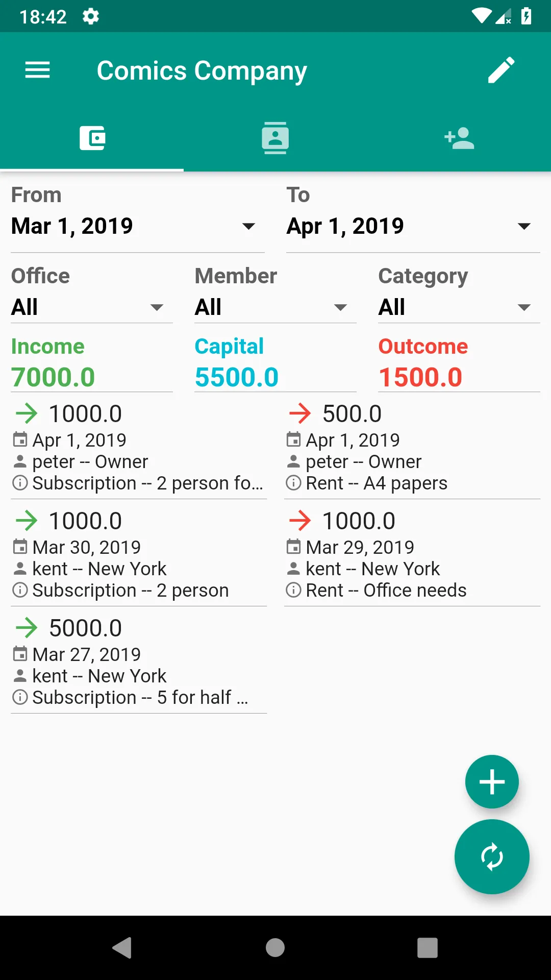 Finance Manager | Indus Appstore | Screenshot