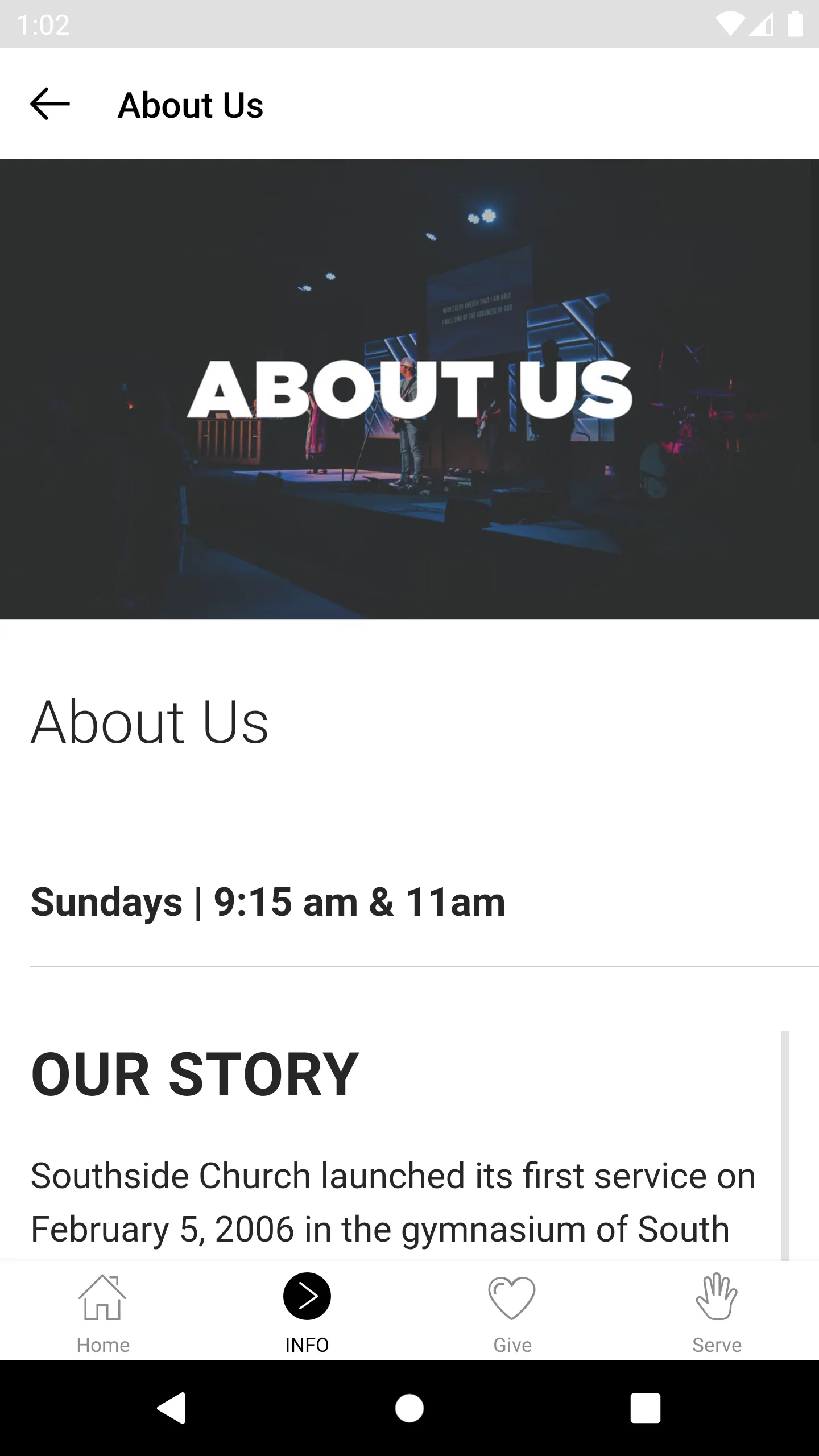 Southside Church GA | Indus Appstore | Screenshot