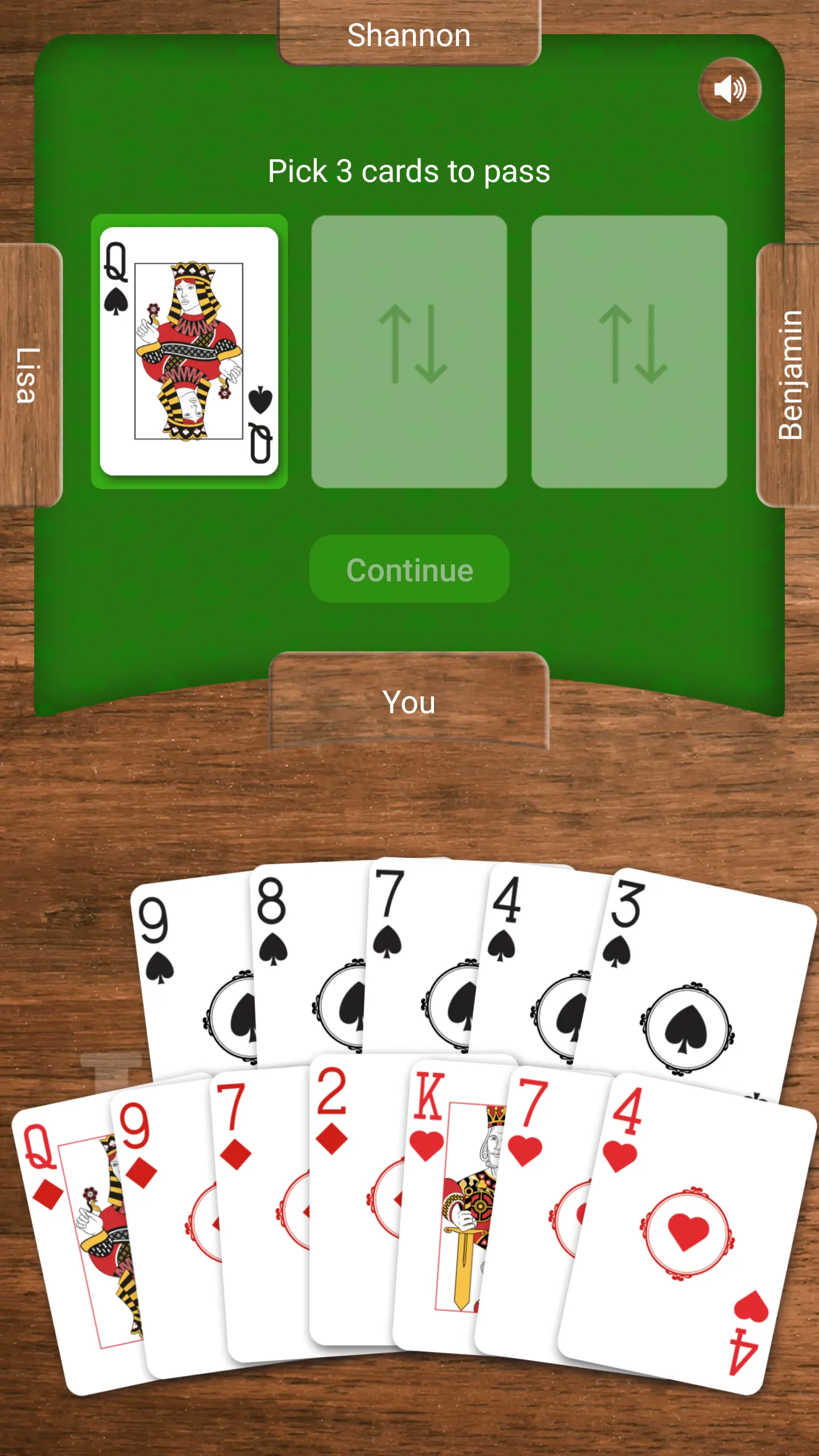 Hearts - Queen of Spades | Indus Appstore | Screenshot