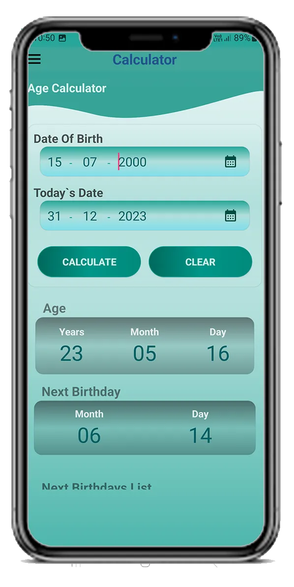 Age Calculator-Smart converter | Indus Appstore | Screenshot