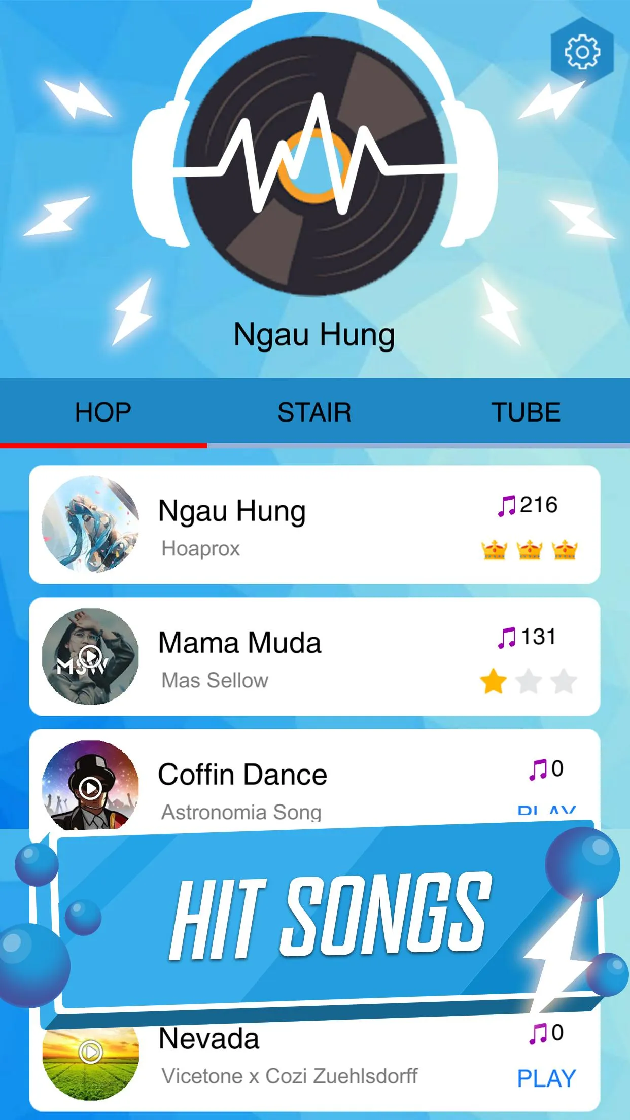 Color Music Hop Ball Games | Indus Appstore | Screenshot