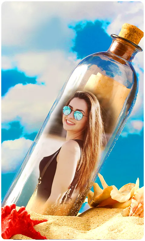 Bottle Photo Frames | Indus Appstore | Screenshot