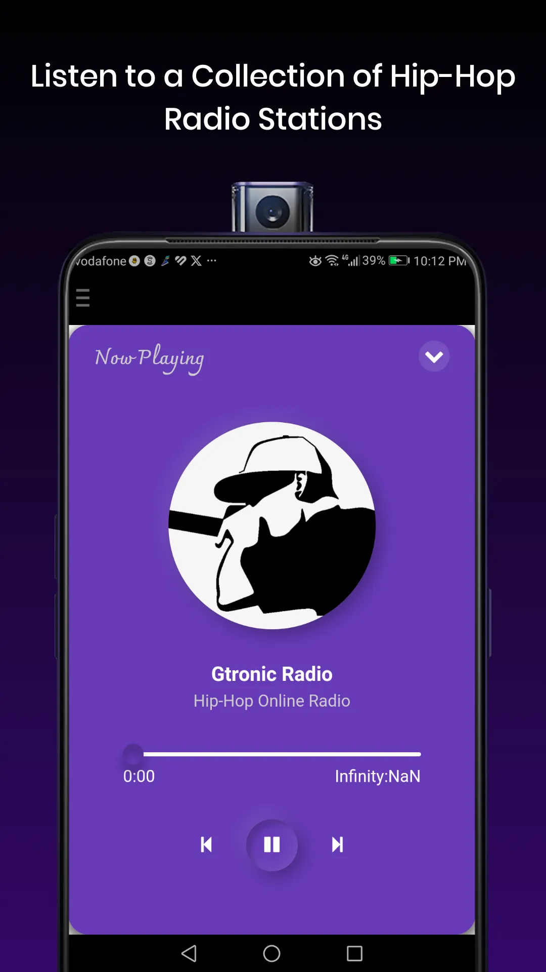 Hip-Hop Online Radio | Indus Appstore | Screenshot