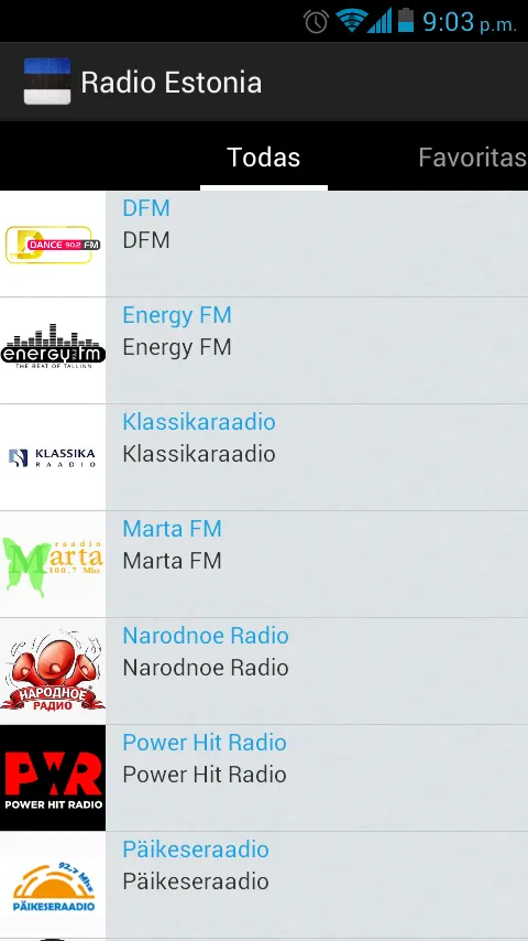 Estonia Radio | Indus Appstore | Screenshot