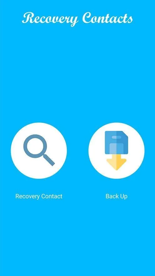 contacts backup and restore co | Indus Appstore | Screenshot