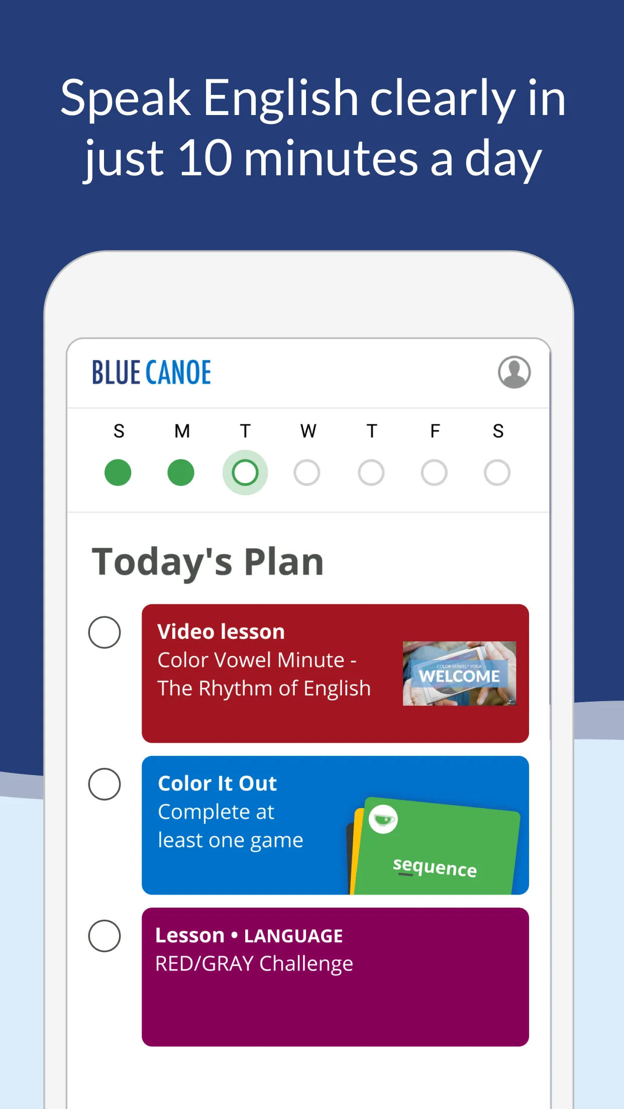 Blue Canoe: Speak Eng Clearly | Indus Appstore | Screenshot