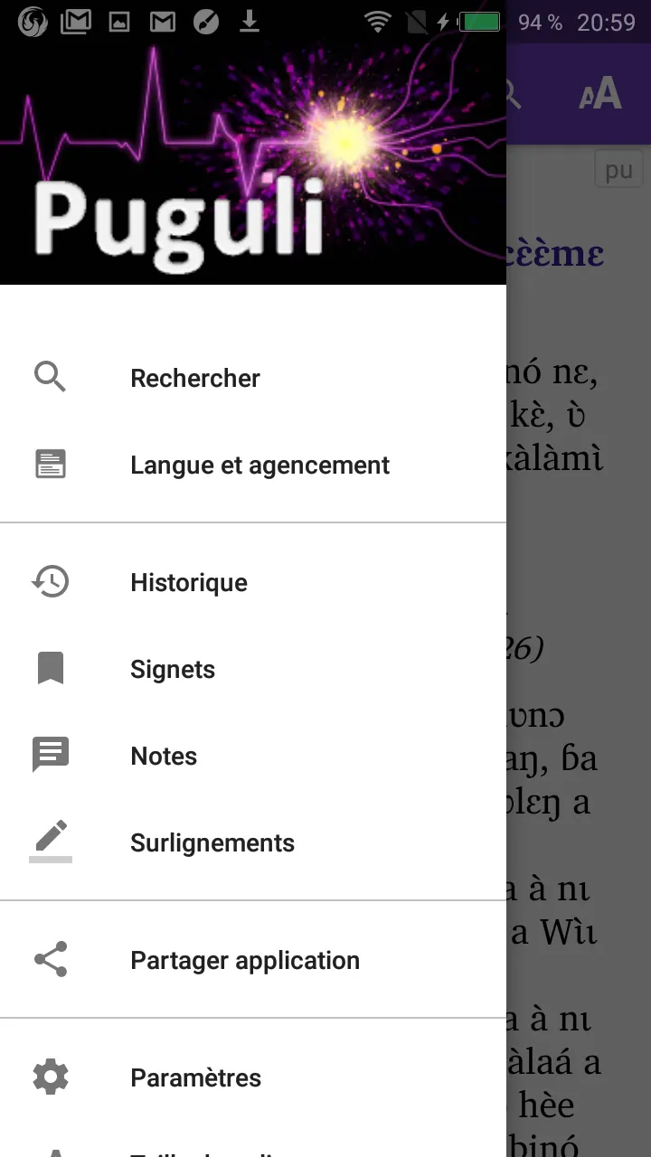 Puguli Nouveau Testament | Indus Appstore | Screenshot