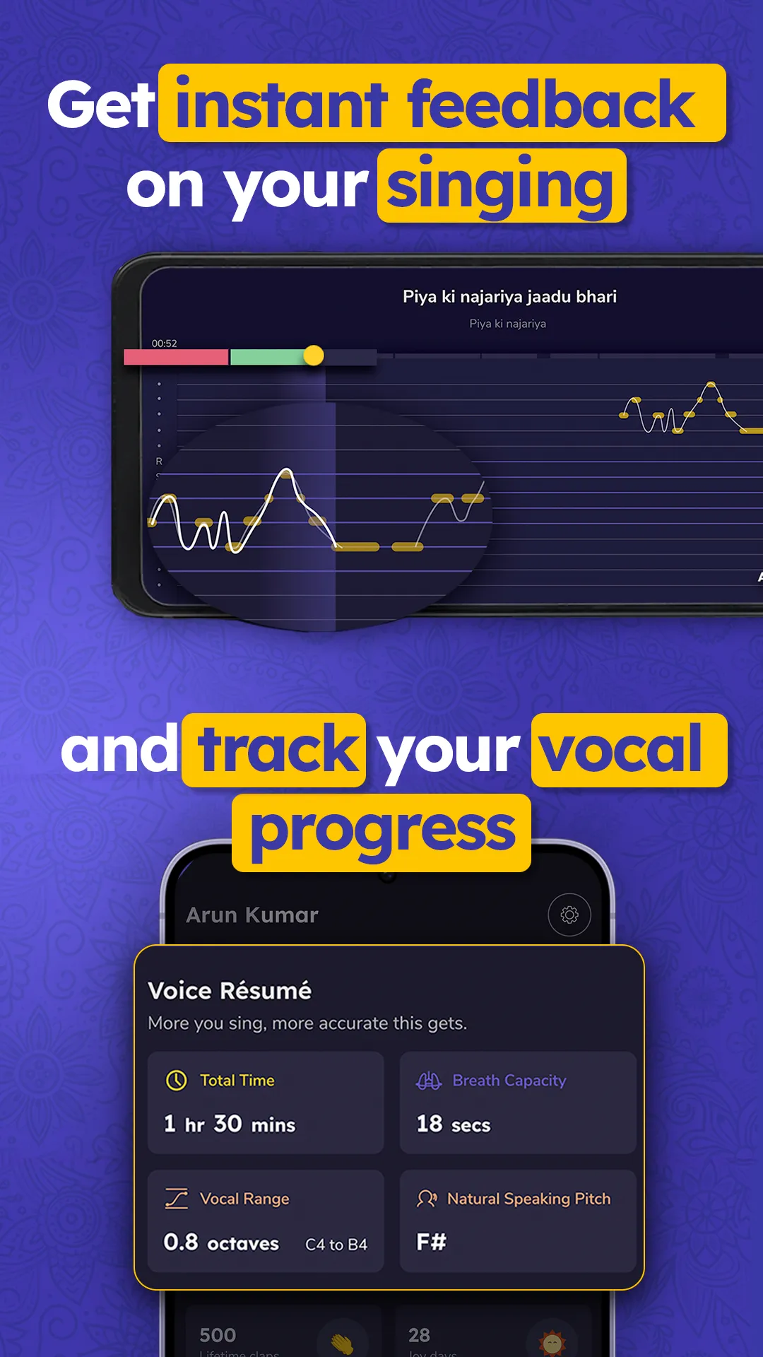 Riyaz: Practice, Learn to Sing | Indus Appstore | Screenshot