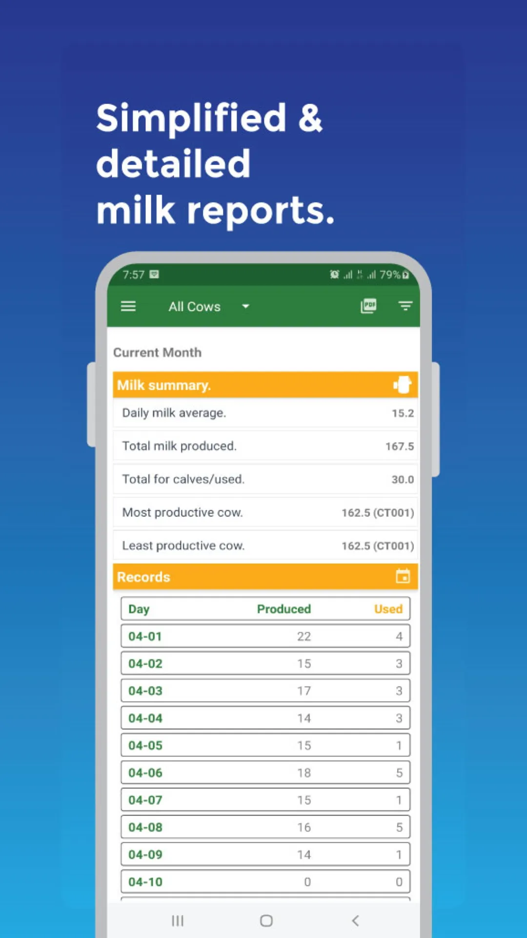 My Cattle Manager - Farm app | Indus Appstore | Screenshot